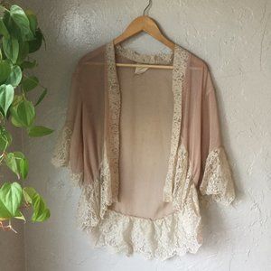 UO / Pins & Needles Sheer Kimono